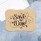Avery Kraft Brown Invitation Cards, 5" x 7" Rectangle Flourished Edge